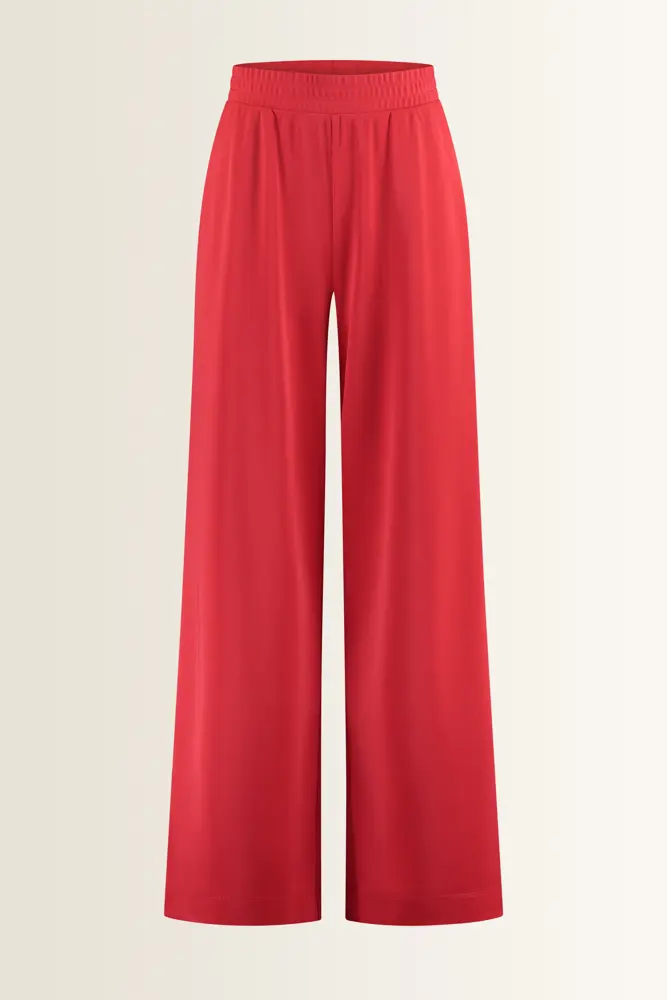 Wijde broek met elastische taille
