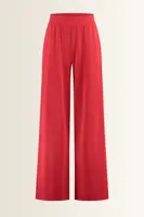 Wijde broek met elastische taille