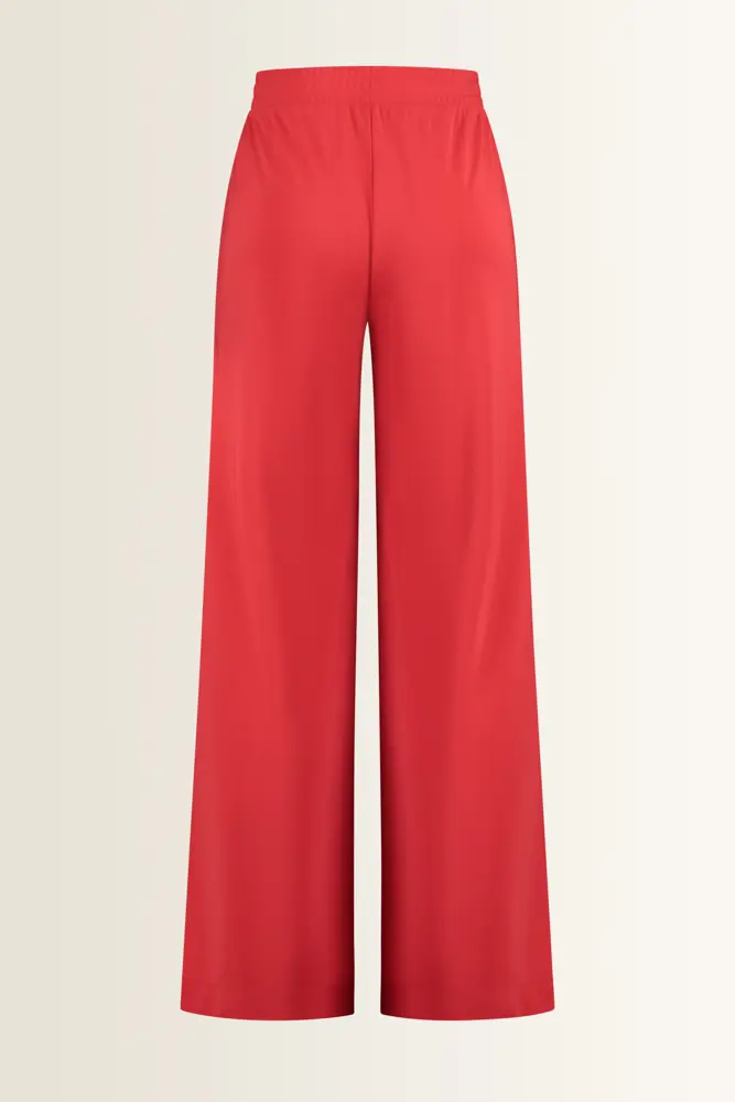 Wijde broek met elastische taille