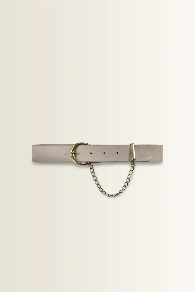 Riem met kettingdetail