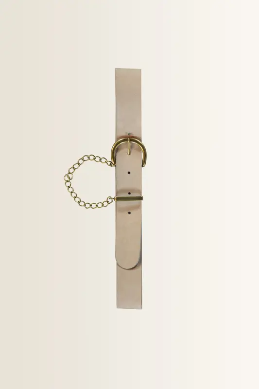 Riem met kettingdetail