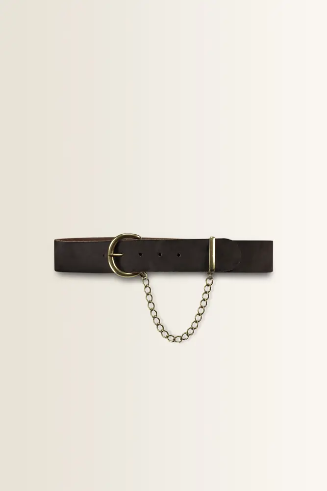 Riem met kettingdetail