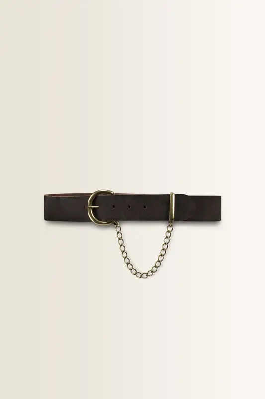 Riem met kettingdetail
