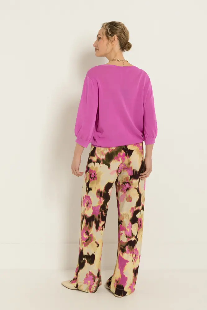 Broek in all-over print