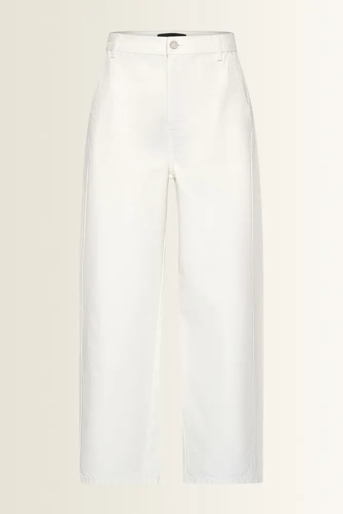Jeans met cropped pijp