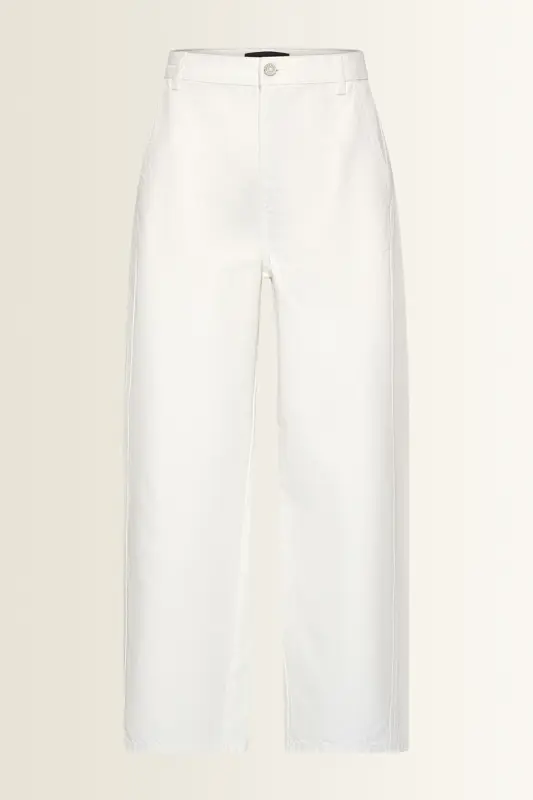 Jeans met cropped pijp
