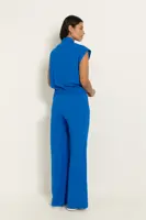 Blouse in seersucker structuur
