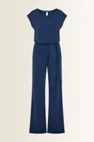 Jumpsuit met strikceintuur