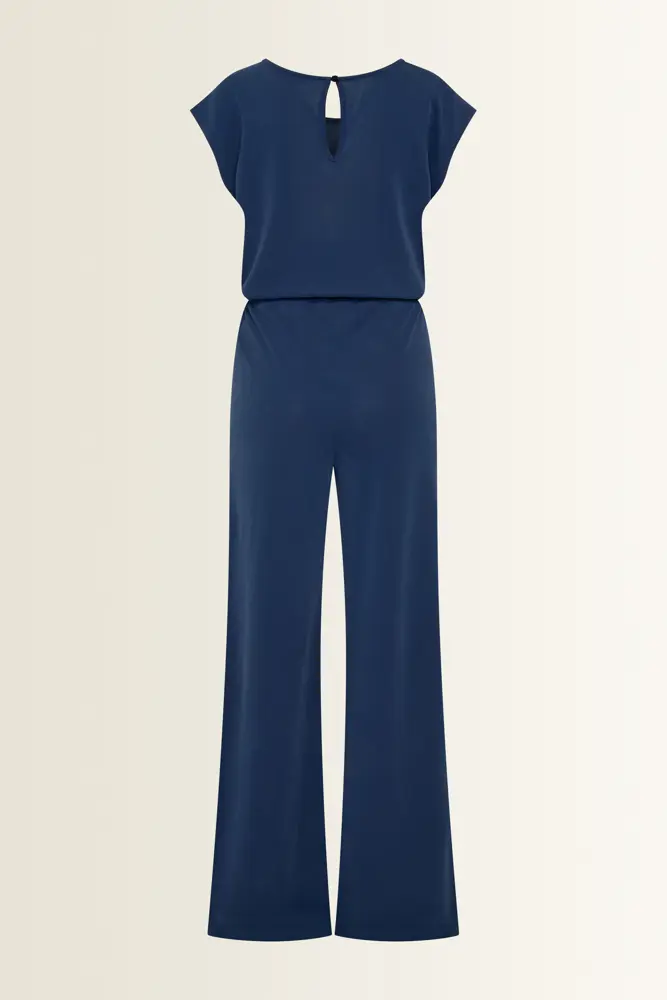 Jumpsuit met strikceintuur