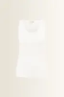 Tanktop in fijne ribstructuur