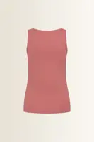 Tanktop in fijne ribstructuur