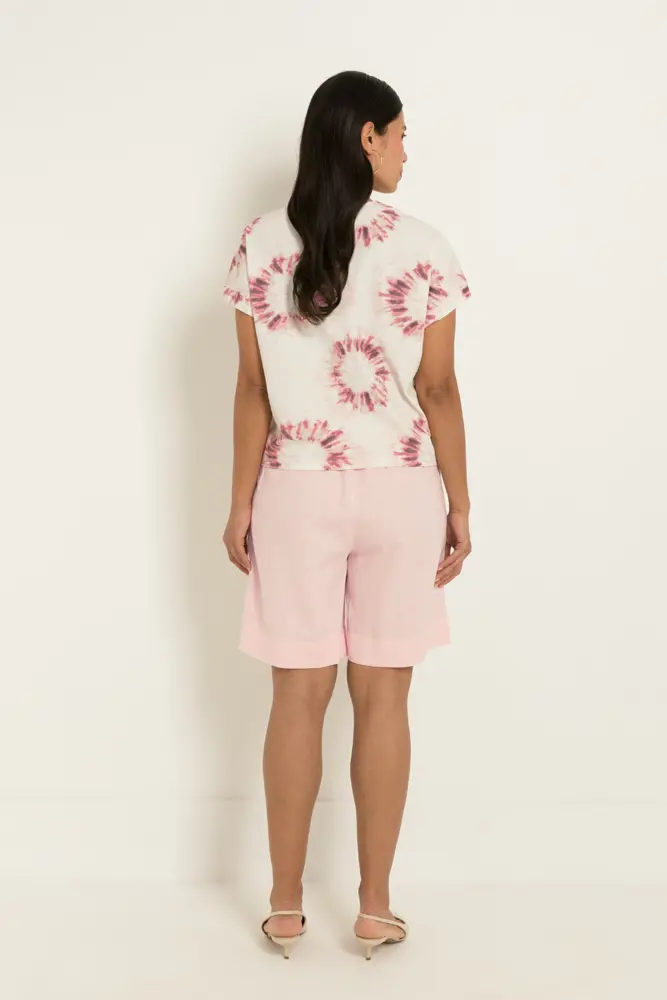 Travel top in tie-dye dessin