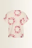 Travel top in tie-dye dessin