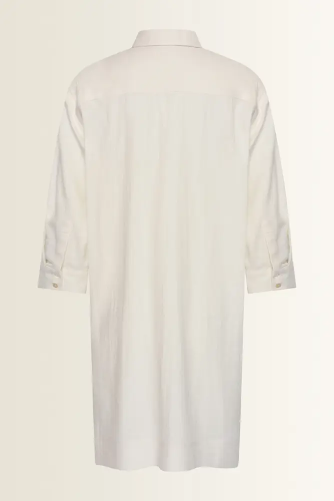 Longline linnen blouse