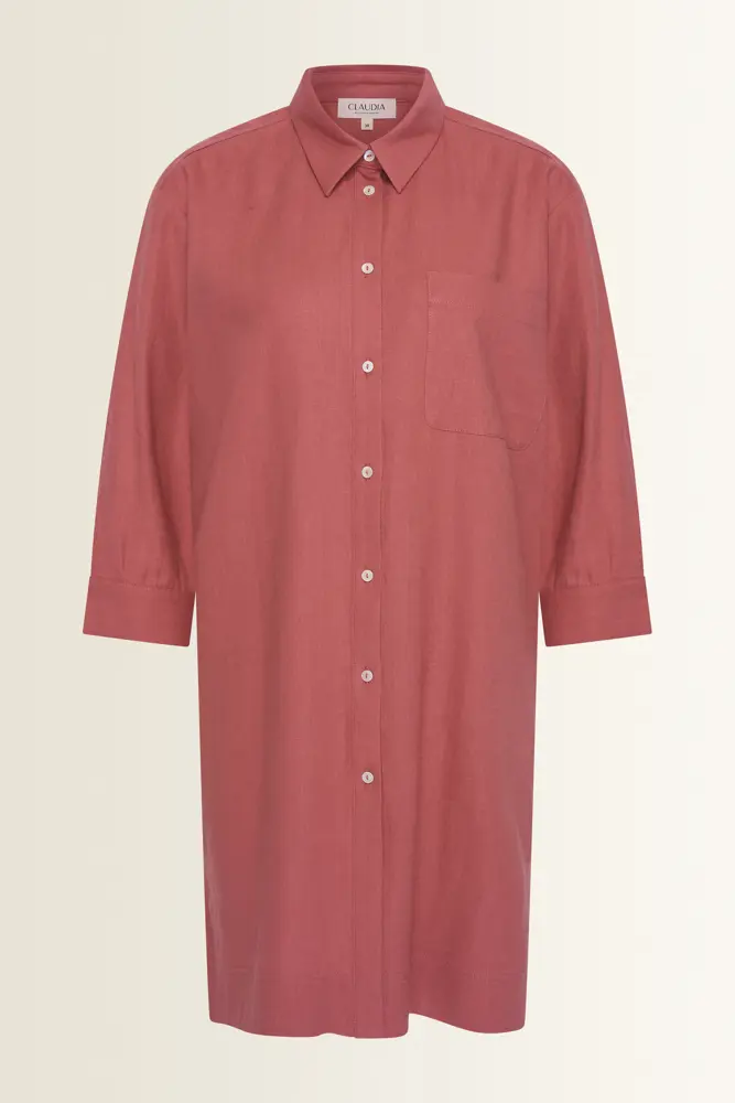 Longline linnen blouse
