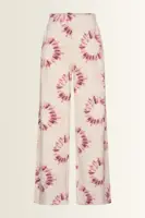 Travel broek in tie-dye dessin