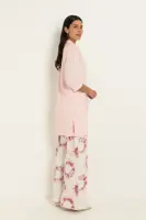 Travel broek in tie-dye dessin