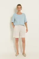 Linnenblend short