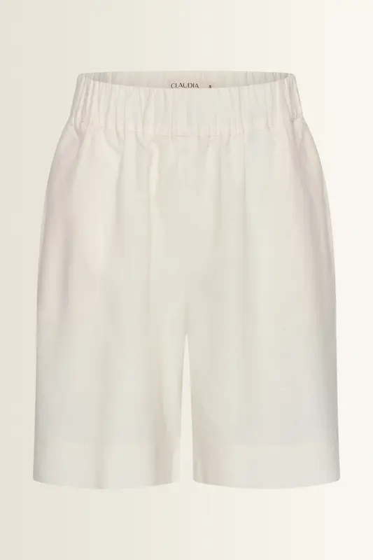 Linnenblend short