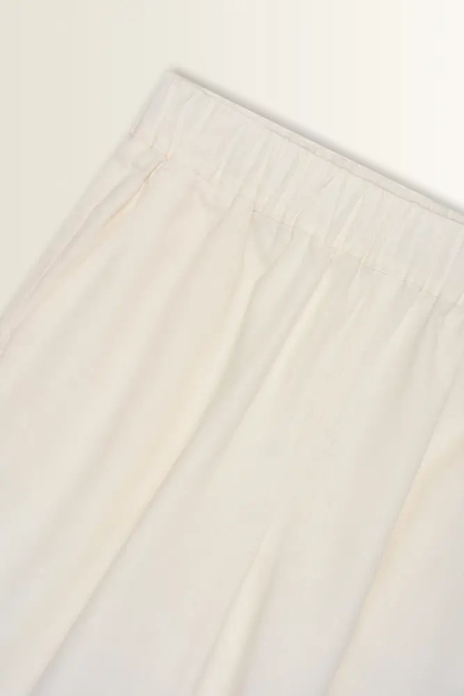 Linnenblend short