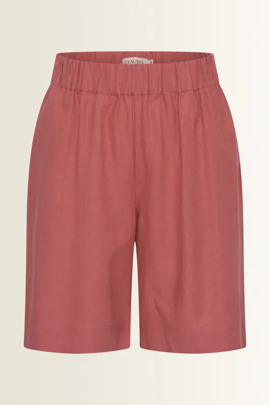 Linnenblend short