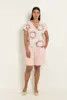 Linnenblend short