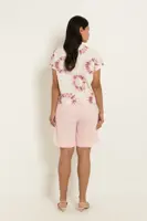 Linnenblend short