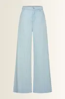 Denim jeans met pinstripes
