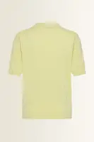 Polo pullover in fijn breisel