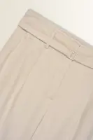 Wijde pantalon met ceintuur