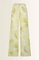 Jersey broek met printdessin