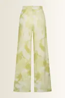 Jersey broek met printdessin