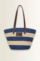 Geweven bucket bag