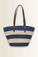 Geweven bucket bag