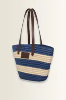 Geweven bucket bag