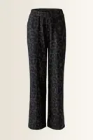 Animalprint broek in zachte scuba kwaliteit OUI