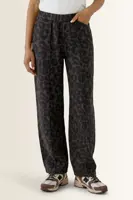 Animalprint broek in zachte scuba kwaliteit OUI