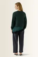Vest in wol-mohairblend OUI