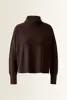 Fijngebreide pullover met col OUI