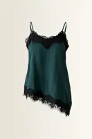 Camisoletop met kanten zoom OUI