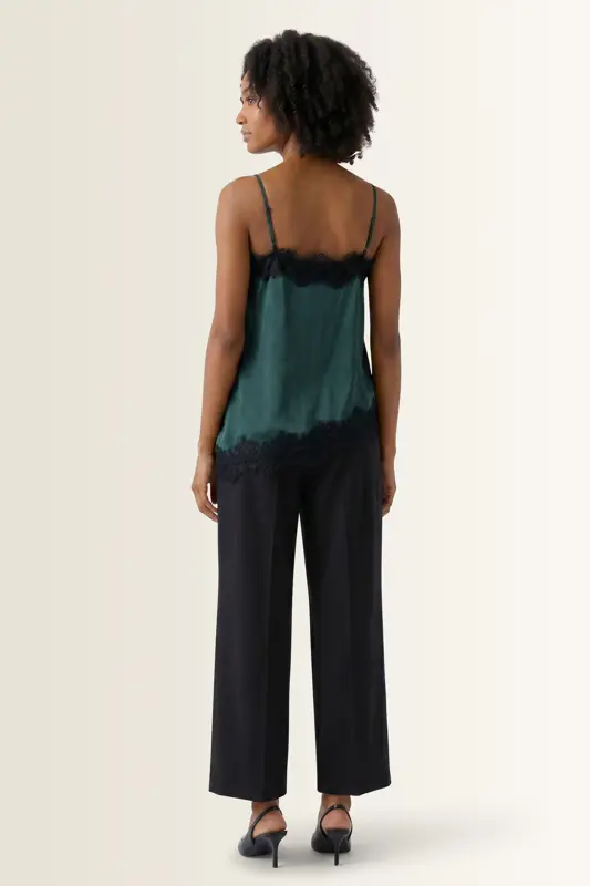 Camisoletop met kanten zoom OUI