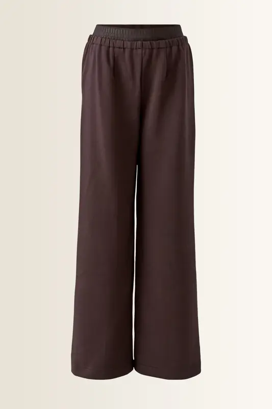 Stretch broek met wijde pasvorm OUI