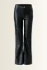 Broek in gladde lederlook OUI