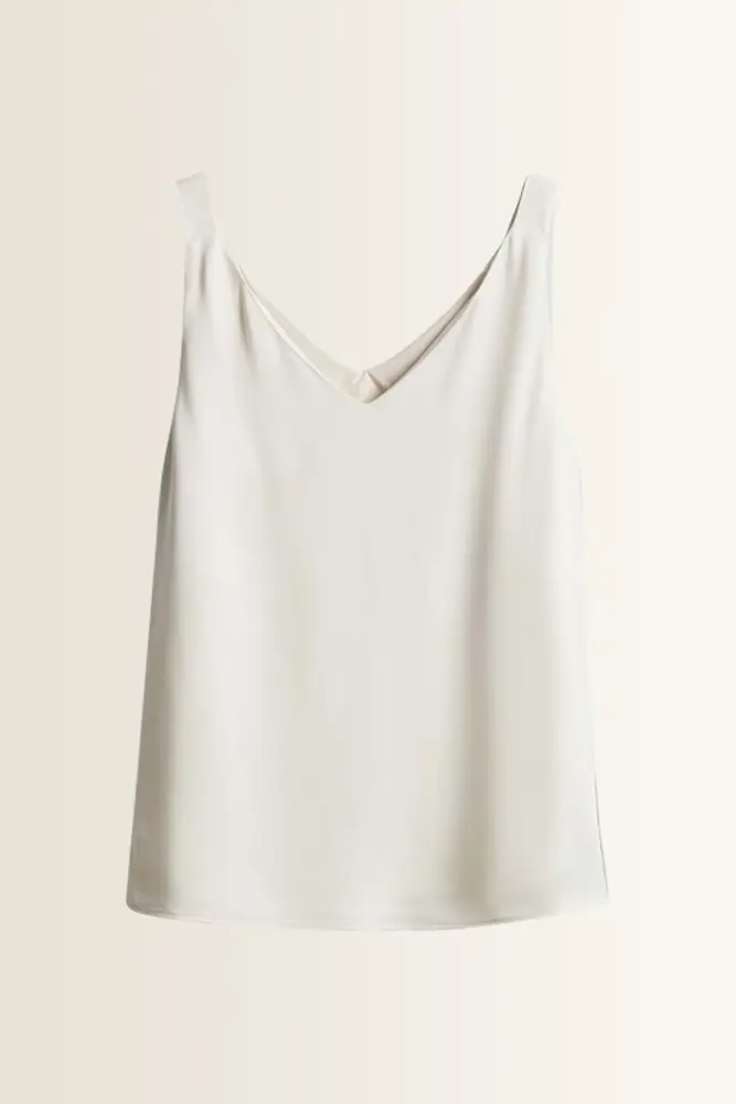 Top in viscose crêpe Zovi Someday