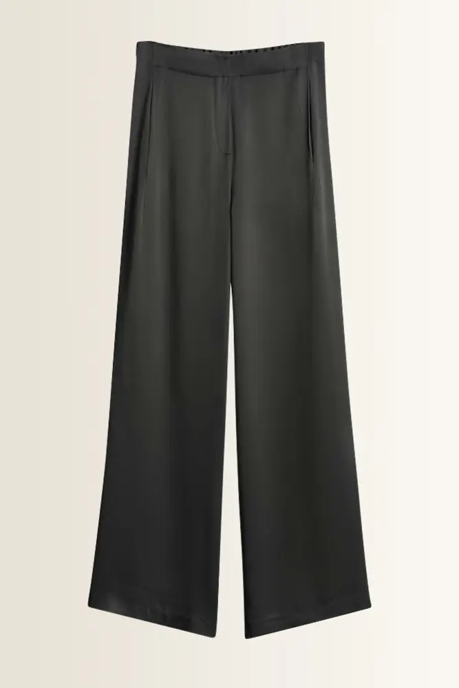 Satijnen broek in viscose Catsby pure Someday