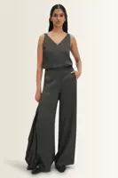 Satijnen broek in viscose Catsby pure Someday