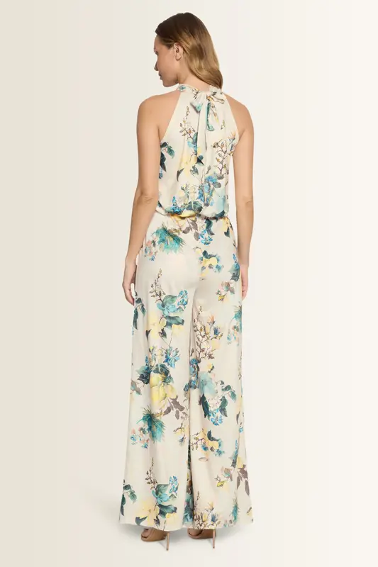 Jumpsuit met florale print Vera Mont