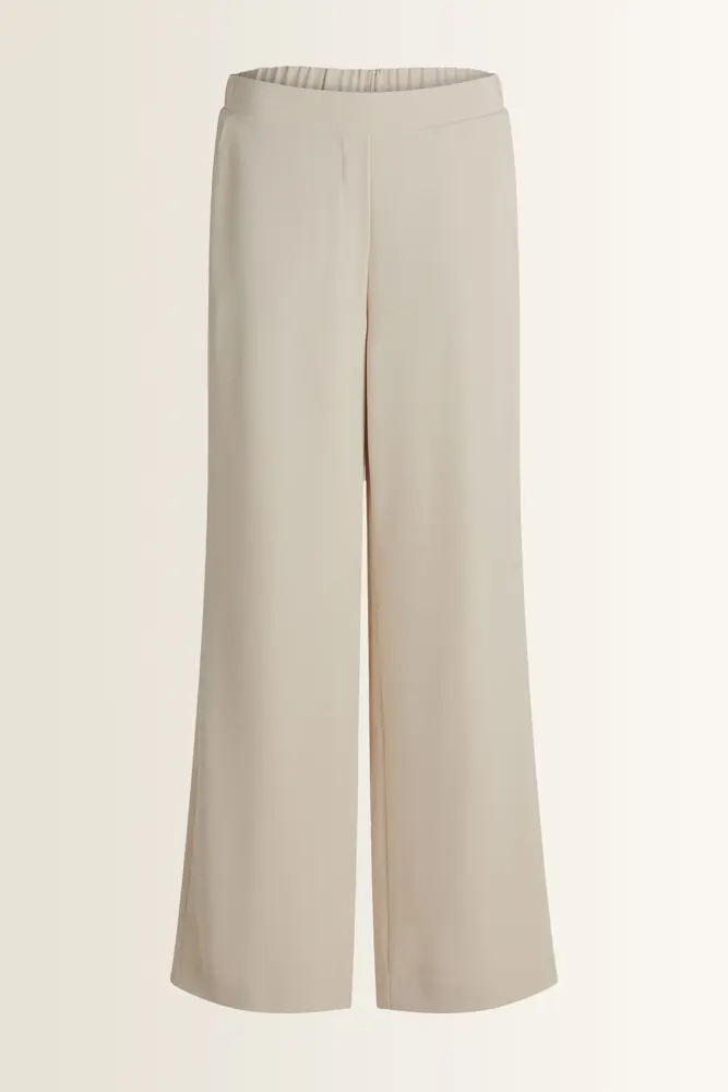 Wijde broek met elastische taille Vera Mont