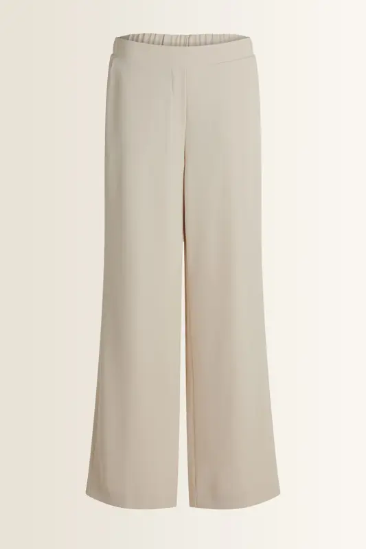 Wijde broek met elastische taille Vera Mont