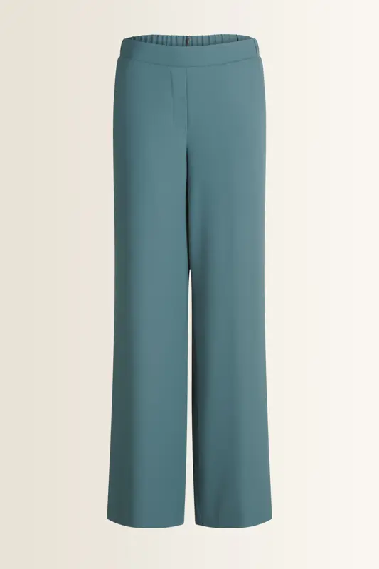 Wijde broek met elastische taille Vera Mont